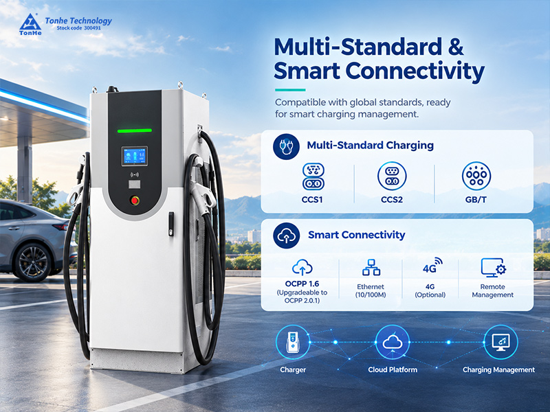 Multi-Standard Charging with Smart Connectivity